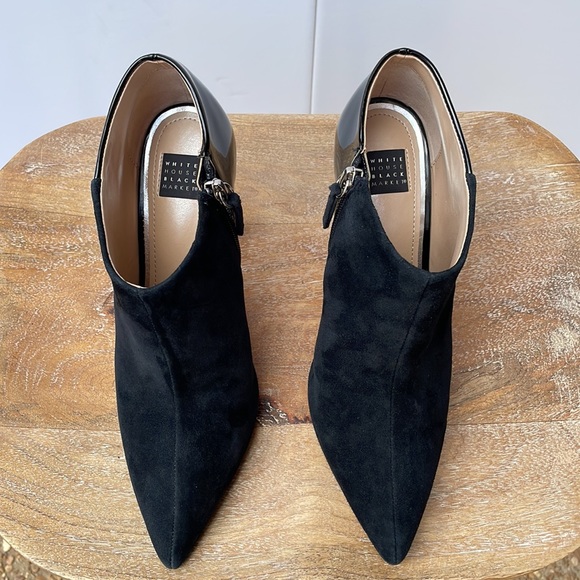 White House Black Market Eliza Booties Size 7.5M - Picture 3 of 11
